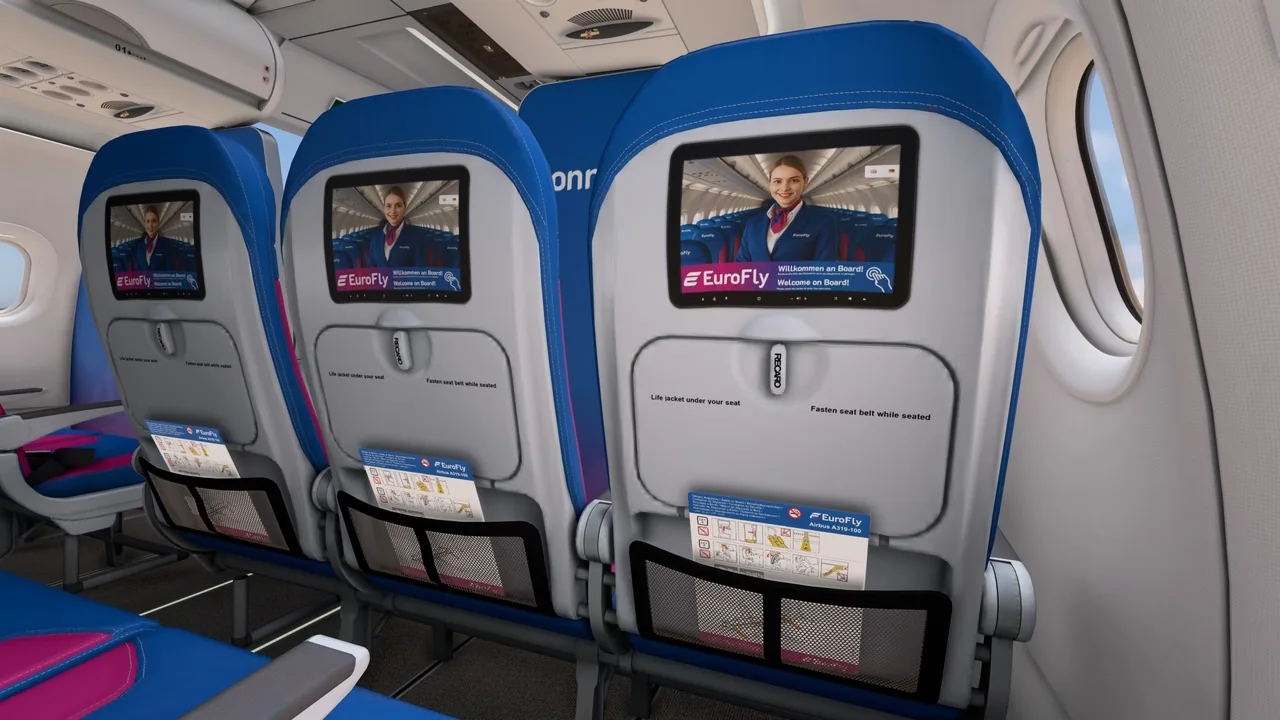 EuroFly Kabinensitze